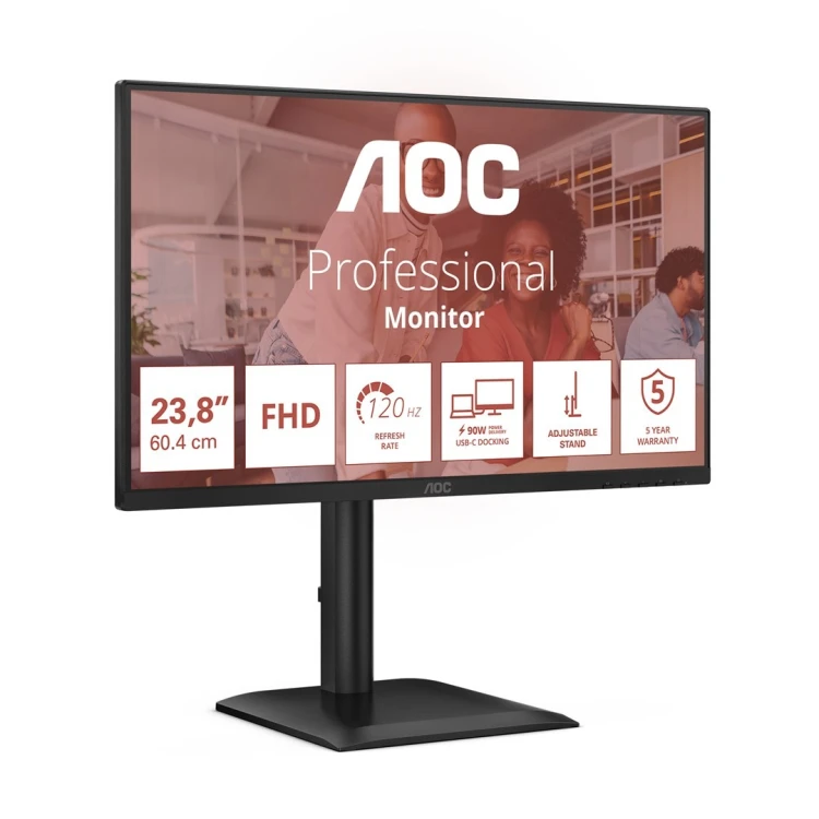 Podstawowy monitor AOC model 24E4CV