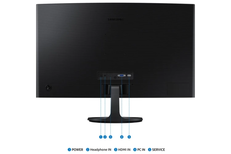 Samsung S36GD monitor komputerowy 68,6 cm (27") 1920 x 1080 px Full HD LCD Czarny