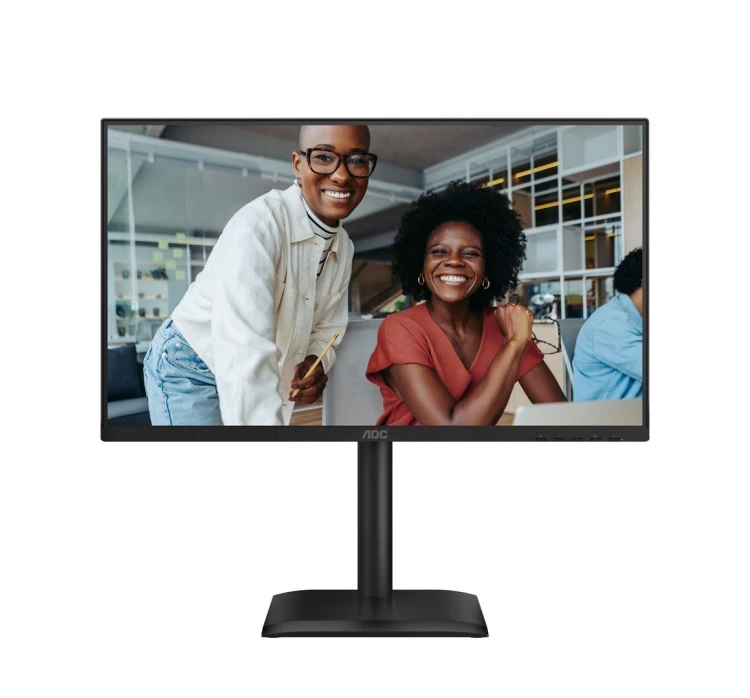 AOC 24E4U monitor komputerowy 60,5 cm (23.8") 1920 x 1080 px Full HD LED Czarny