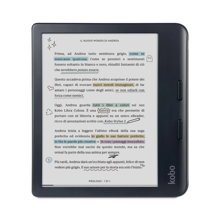 Czytnik E-booków Rakuten Kobo Libra Color 7" 32GB Czarny