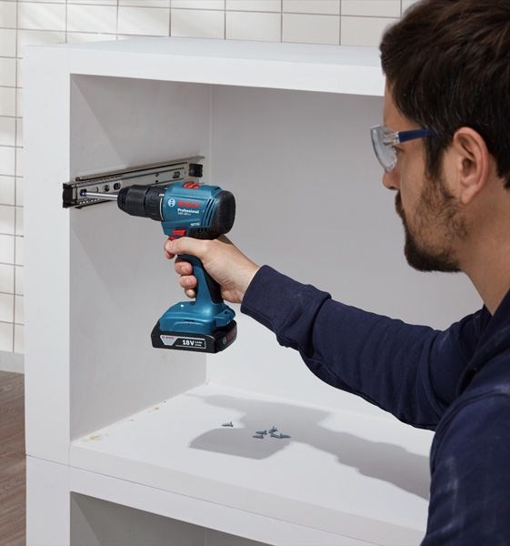 Bosch GSR 185-LI Professional 1900 RPM 1,3 kg Niebieski