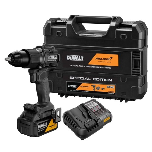 Wiertarko-wkrętarka akumulatorowa udarowa DEWALT MCLAREN DCD86MP1T 18V 1*5.0AH
