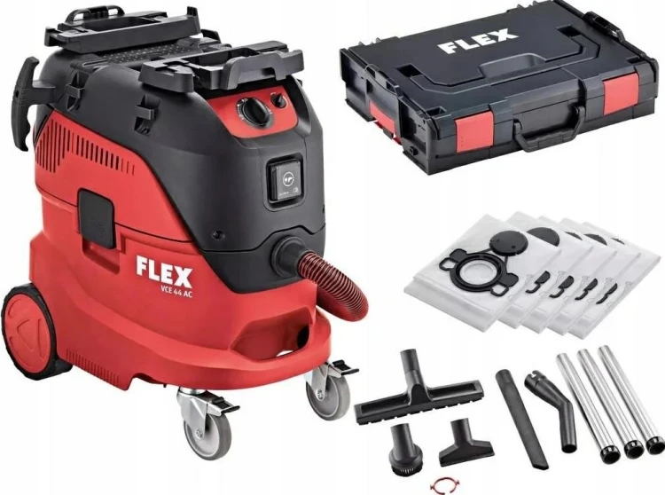 FLEX odkurzacz VCE S44 LAC + worki + walizka L-BOXX