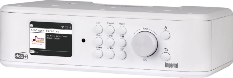 Radio Imperial Dabman i460 Biało-Srebrne
