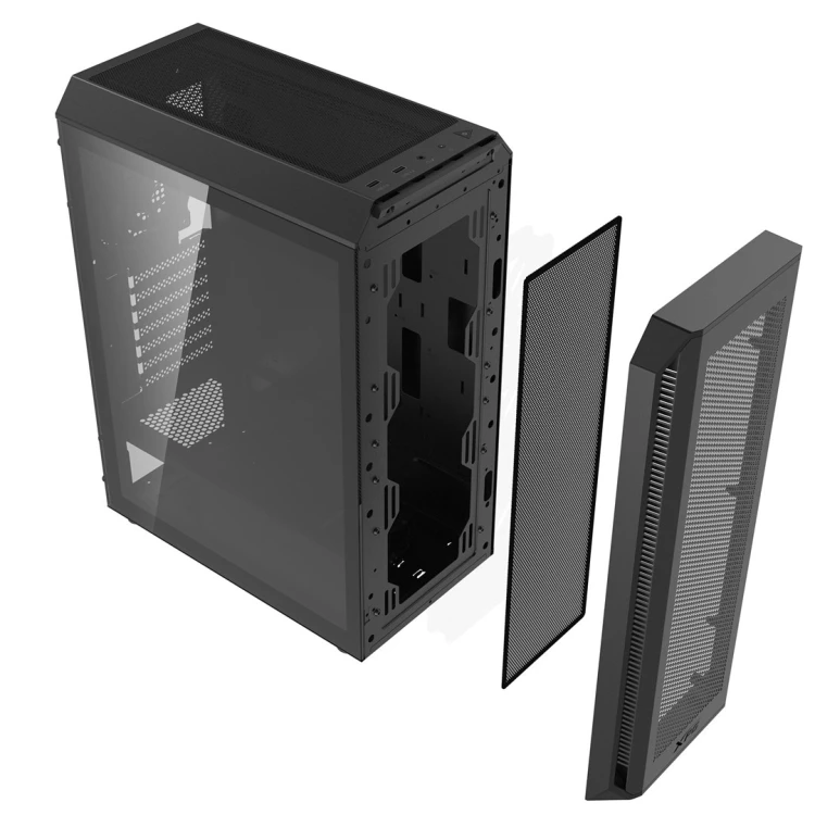 XPG VALOR AIR PLUS Midi Tower Czarny
