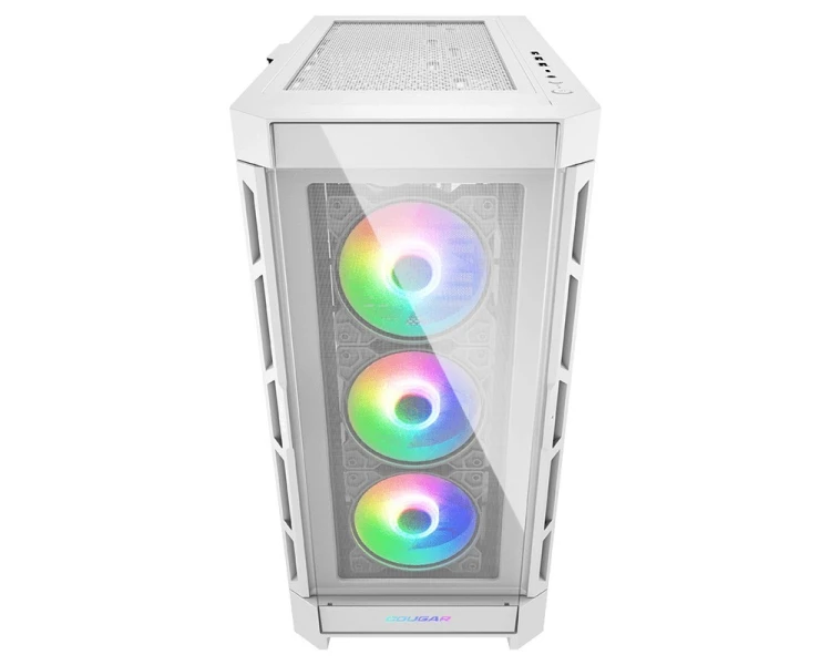 Obudowa Cougar Gaming Duoface Pro RGB - Midi Tower - PC - biały - ATX - EATX - micro ATX - Mini-ITX - SSI CEB - Metal - Szkło hartowane - Gry