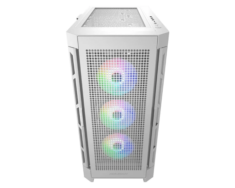 Obudowa Cougar Gaming Duoface Pro RGB - Midi Tower - PC - biały - ATX - EATX - micro ATX - Mini-ITX - SSI CEB - Metal - Szkło hartowane - Gry