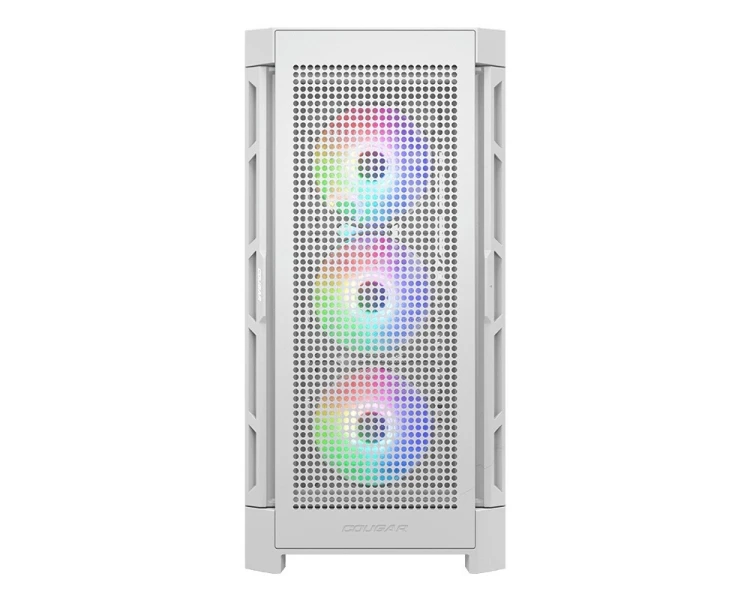 Obudowa Cougar Gaming Duoface Pro RGB - Midi Tower - PC - biały - ATX - EATX - micro ATX - Mini-ITX - SSI CEB - Metal - Szkło hartowane - Gry