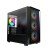Montech X5M (B) zabezpieczenia & uchwyty komputerów Micro Tower Czarny
