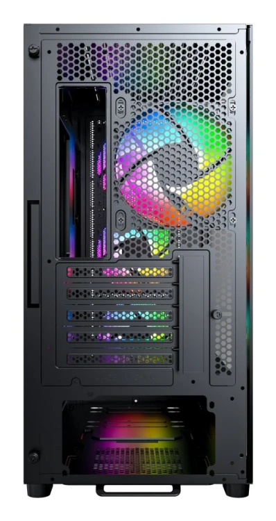 Montech X5M (B) zabezpieczenia & uchwyty komputerów Micro Tower Czarny