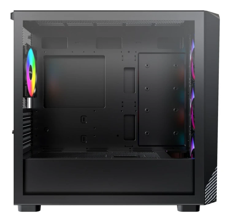Montech X5M (B) zabezpieczenia & uchwyty komputerów Micro Tower Czarny