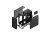 HYTE X50 AIR MID TOWER CASE PITCH BLACK