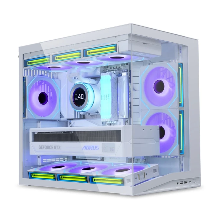 Lian Li 011 Dynamic Mini O11 DYNAMIC MINI V2 Mini Tower Biały