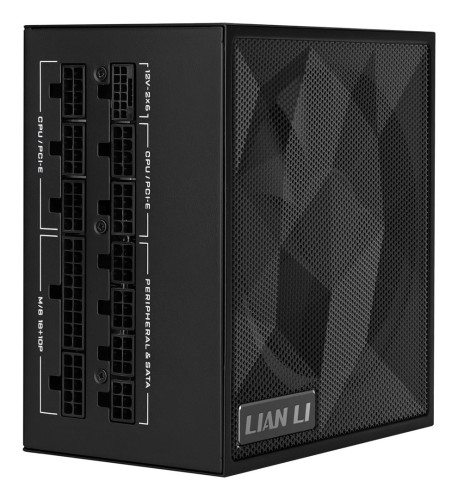 Lian Li SX0850P moduł zasilaczy 850 W 20+4 pin ATX ATX Czarny