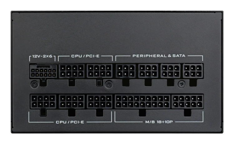 Lian Li SX0850P moduł zasilaczy 850 W 20+4 pin ATX ATX Czarny