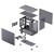 Jonsbo D32 PRO Midi Tower Czarny