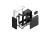 HYTE X50 MID TOWER CASE PITCH BLACK