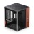 Obudowa PC Jonsbo TK-0, Mini-Tower, Mini-ITX, Tempered Glass, Holz - schwarz