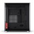 Obudowa PC Jonsbo TK-0, Mini-Tower, Mini-ITX, Tempered Glass, Holz - schwarz