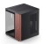 Obudowa PC Jonsbo TK-0, Mini-Tower, Mini-ITX, Tempered Glass, Holz - schwarz