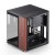 Obudowa PC Jonsbo TK-0, Mini-Tower, Mini-ITX, Tempered Glass, Holz - schwarz