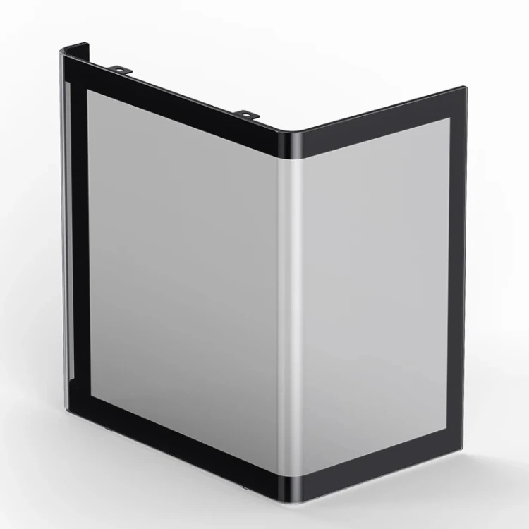 Obudowa PC Jonsbo TK-0, Mini-Tower, Mini-ITX, Tempered Glass, Holz - schwarz