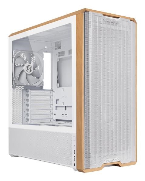 Obudowa PC Lian Li Lancool 217, Midi-Tower, ATX, szkło hartowane - biały