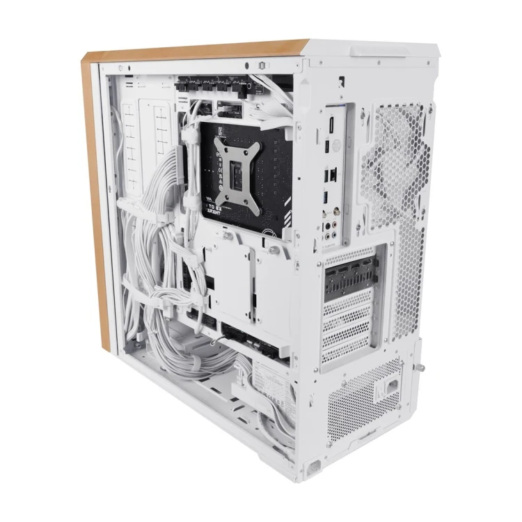 Obudowa PC Lian Li Lancool 217, Midi-Tower, ATX, szkło hartowane - biały