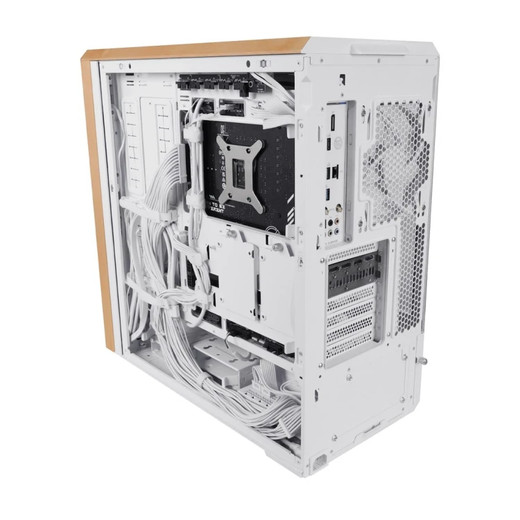 Obudowa PC Lian Li Lancool 217, Midi-Tower, ATX, szkło hartowane - biały