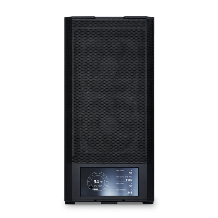 Lian Li LANCOOL 207 Digital PC-Gehäuse, Midi-Tower, ATX, Tempered Glass, kolor czarny