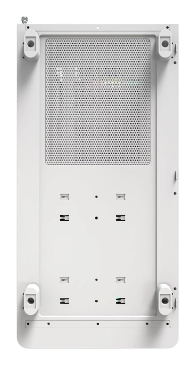 Drewniana obudowa PC Montech XR, Midi-Tower, ATX, ARGB, Szkło hartowane - biała
