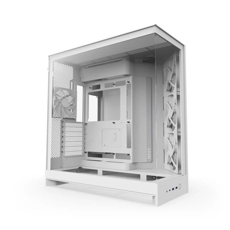 Obudowa NZXT H9 Flow Midi Tower Biały