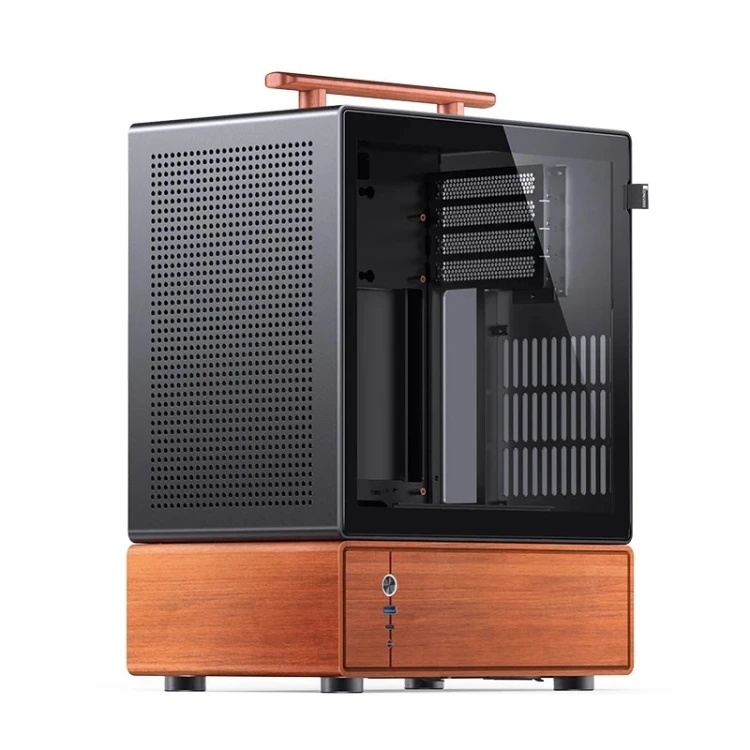 Obudowa PC Jonsbo T7, Midi-Tower, mATX, Szkło hartowane