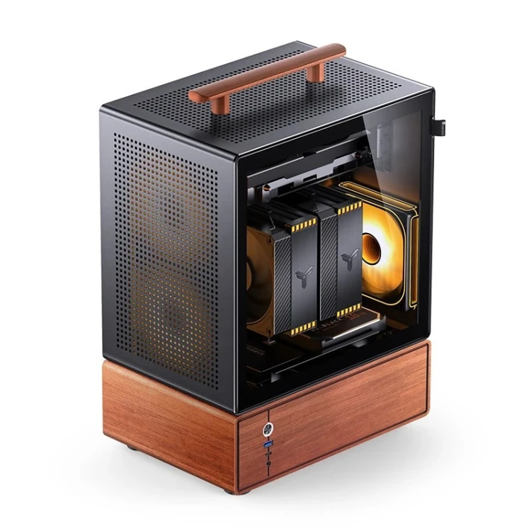 Obudowa PC Jonsbo T7, Midi-Tower, mATX, Szkło hartowane
