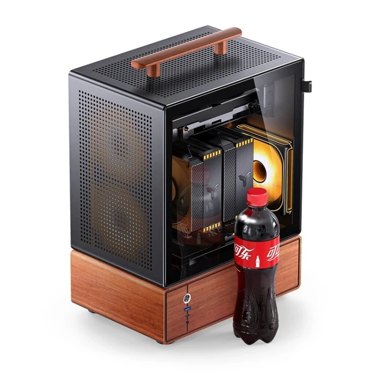 Obudowa PC Jonsbo T7, Midi-Tower, mATX, Szkło hartowane