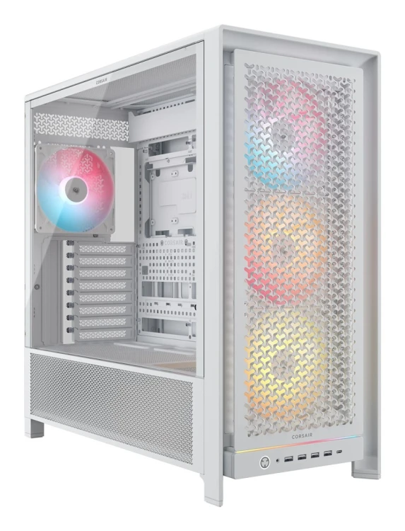 Etui Corsair Geh Midi FRAME 5000D RS ARGB Airflow Białe