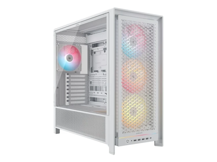 Etui Corsair Geh Midi FRAME 5000D RS ARGB Airflow Białe