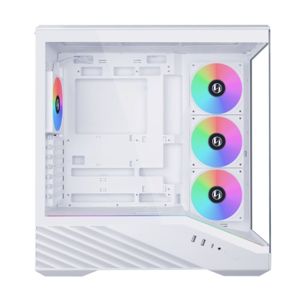 Obudowa PC Lian Li Vector V100, Midi-Tower, ATX, RGB, Szkło Hartowane - Białe