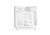 HYTE X50 AIR MID TOWER CASE SNOW WHITE
