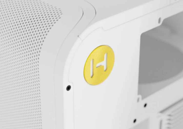 HYTE X50 AIR MID TOWER CASE SNOW WHITE