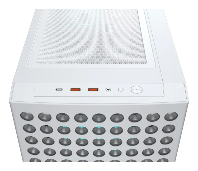 Cougar Obudowa Midi-Tower Airface ECO, ARGB, Biały