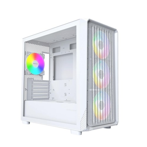 Montech X5M (W) zabezpieczenia & uchwyty komputerów Micro Tower Biały