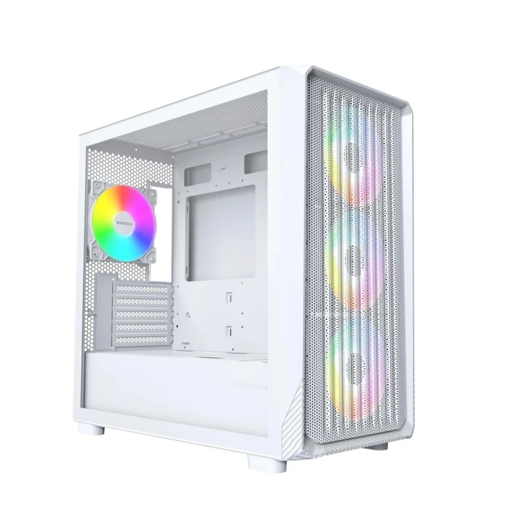 Montech X5M (W) zabezpieczenia & uchwyty komputerów Micro Tower Biały