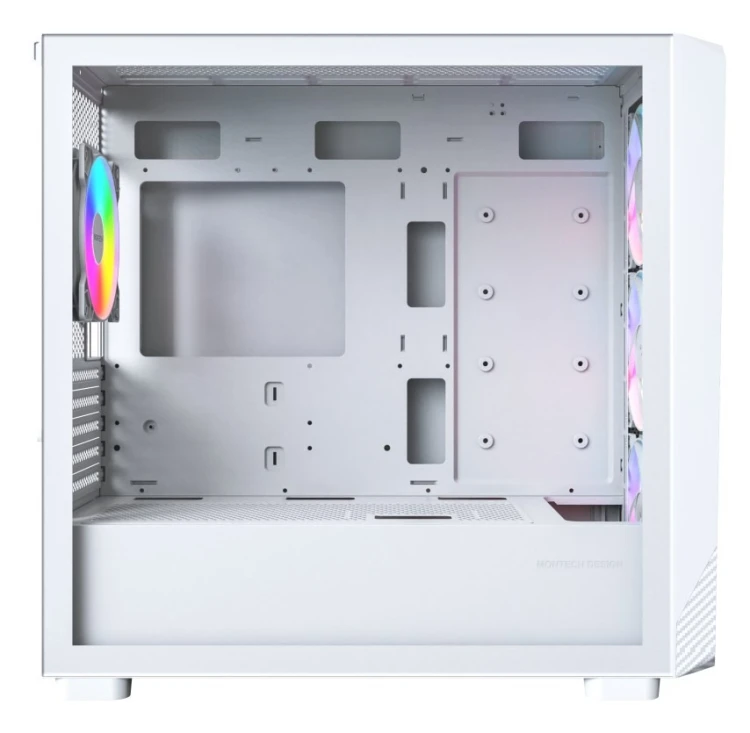 Montech X5M (W) zabezpieczenia & uchwyty komputerów Micro Tower Biały
