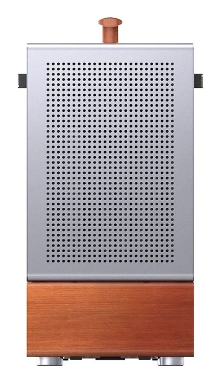 Obudowa PC Jonsbo T7, Midi-Tower, mATX, Szkło Hartowane - srebrne