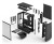 Fractal Meshify 3 Black RGB TG Midi Tower Gaming Gehäuse schwarz