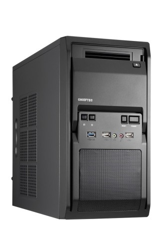 Chieftec LT-01B-350GPB zabezpieczenia & uchwyty komputerów Mini Tower Czarny 250 W
