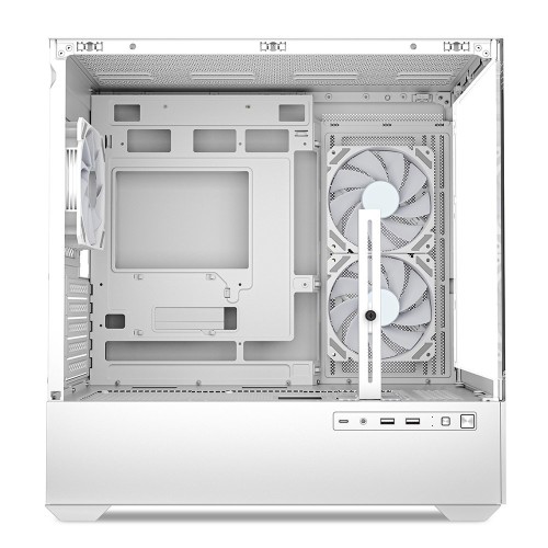 Etui do komputera Sharkoon MK6 RGB Micro-ATX 1xGlass białe
