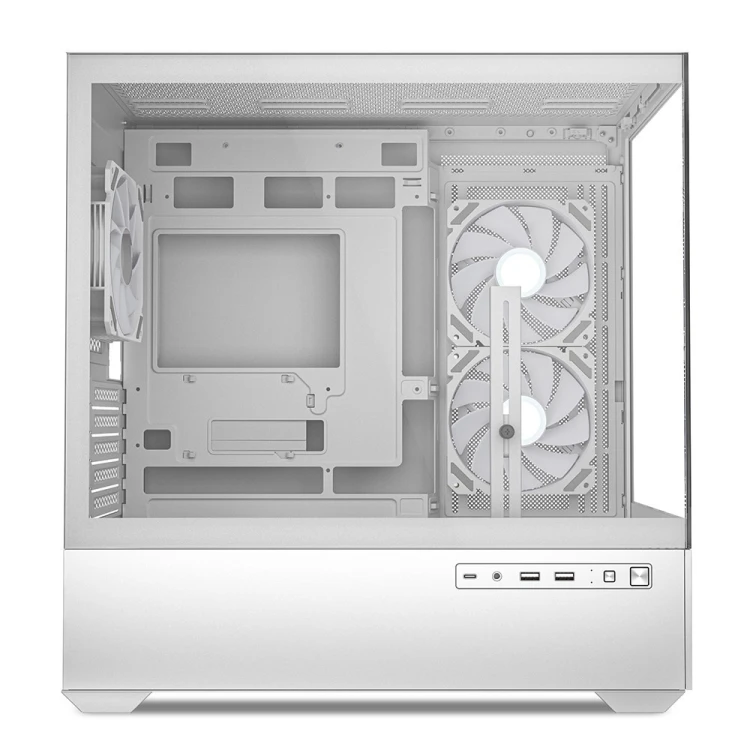 Etui do komputera Sharkoon MK6 RGB Micro-ATX 1xGlass białe