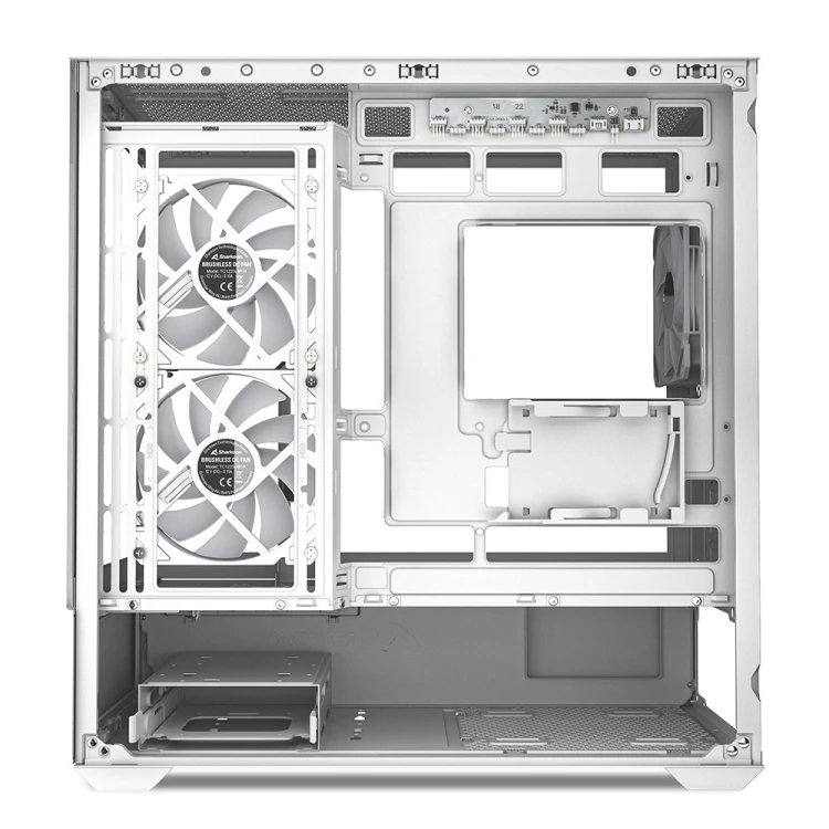 Etui do komputera Sharkoon MK6 RGB Micro-ATX 1xGlass białe